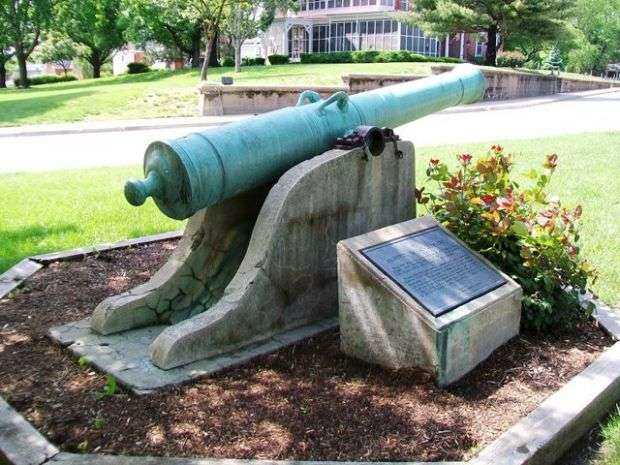 FRENCH CANNON REVOLUTIONARY WAR MEMORIAL