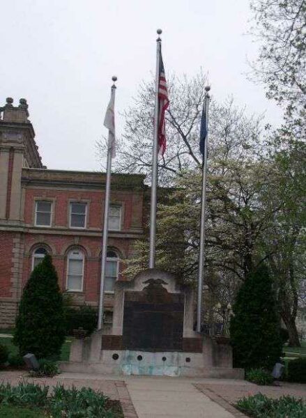 ELKHART COUNTY WAR VETERANS HONOR ROLL MEMORIAL