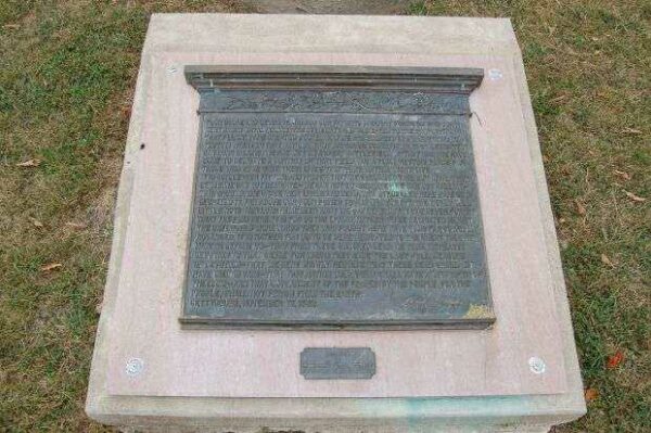 SAVANNA GETTYSBURG ADDRESS PLAQUE