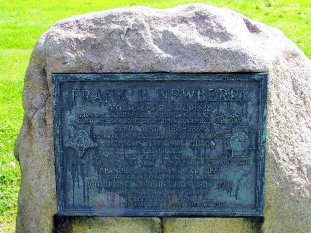 FRANK D. NEWBERRY VOLUNTEER SOLDIER MEMORIAL