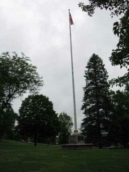 HARVARD WORLD WAR MEMORIAL FLAGPOLE