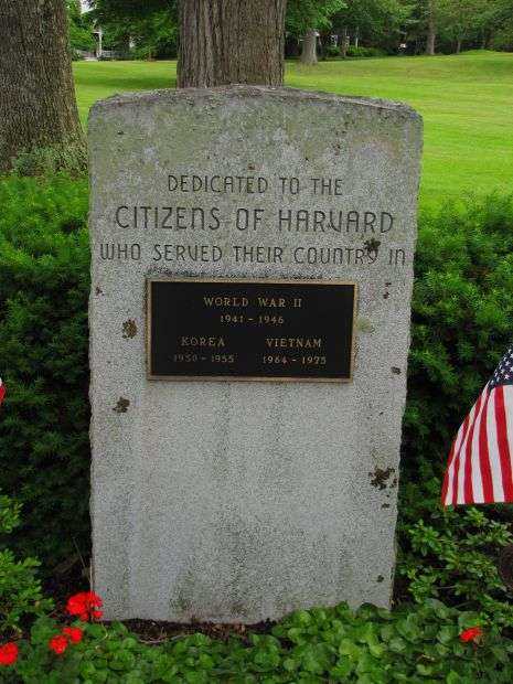HARVARD WAR VETERANS MEMORIAL
