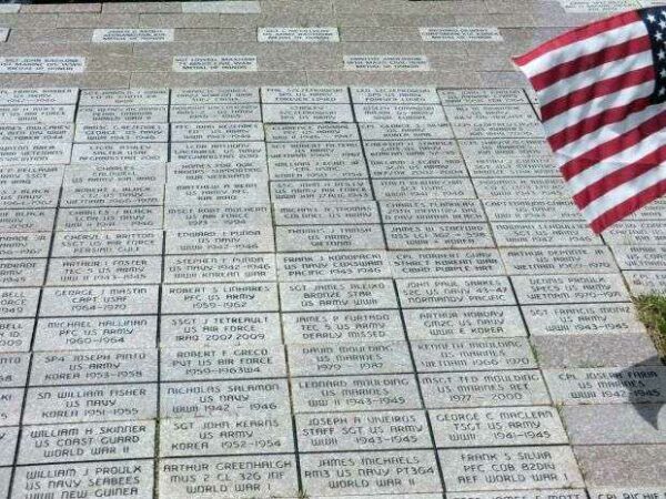 TAUNTON VETERANS MEMORIAL PAVERS