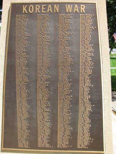 ATTLEBORO KOREAN WAR MEMORIAL PLAQUE II