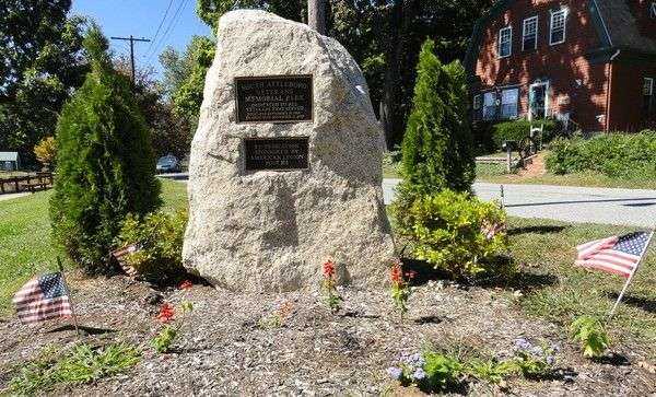 SOUTH ATTLEBORO VETERANS MEMORIAL PARK PLAQUE