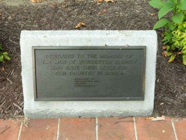 WORCESTER COUNTY KOREAN WAR MEMORIAL