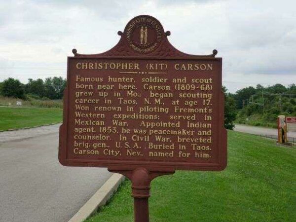CHRISTOPHER (KIT) CARSON WAR MEMORIAL MARKER