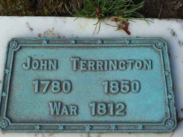 JOHN TERRINGTON WAR MEMORIAL PLAQUE