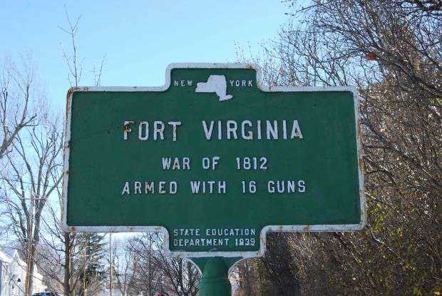 FORT VIRGINIA WAR MEMORIAL MARKER