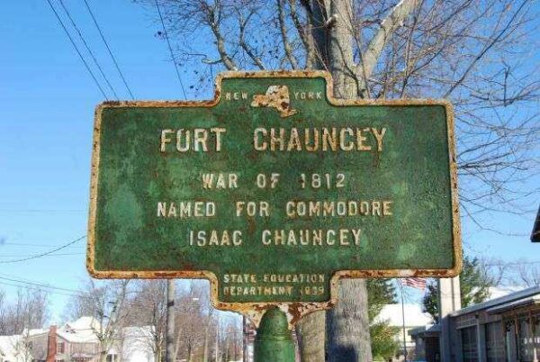 FORT CHAUNCEY WAR MEMORIAL MARKER