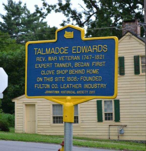 TALMADGE EDWARDS REVOLUTIONARY WAR SOLDIER MEMORIAL MARKER