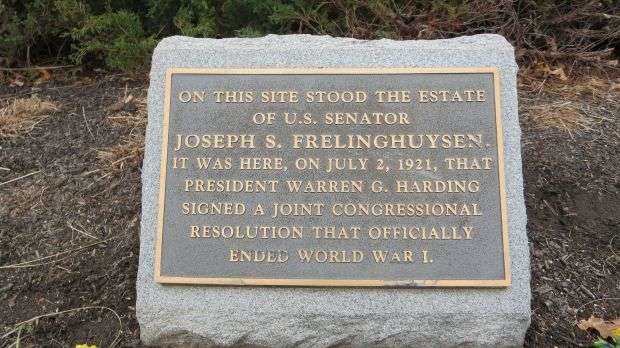 THE OFFICIAL END OF WORLD WAR I MEMORIAL