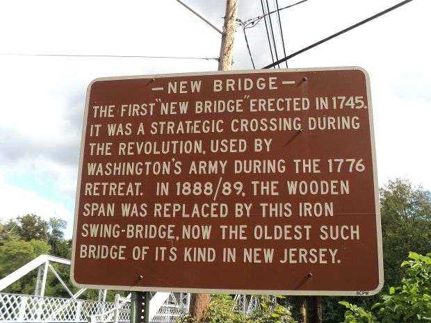 NEW BRIDGE REVOLUTIONARY WAR MEMORIAL MARKER