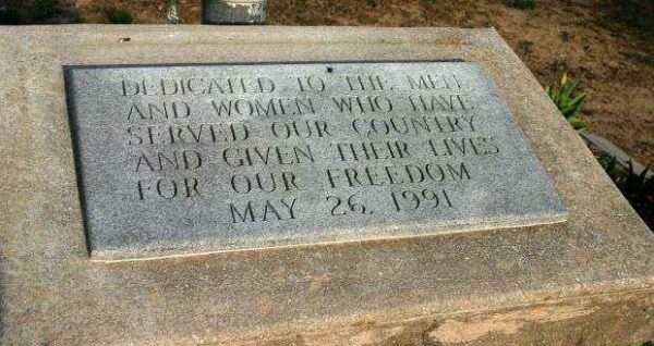 MARS HILL CEMETERY VETERANS MEMORIAL