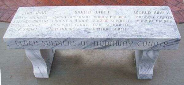 BLACK SOLDIERS OF NODAWAY COUNTY MEMORIAL BENCH