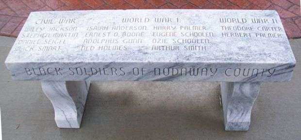 BLACK SOLDIERS OF NODAWAY COUNTY MEMORIAL BENCH