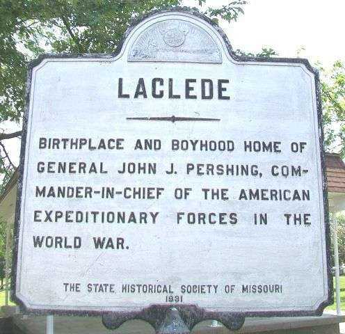 LACLEDE WAR MEMORIAL MARKER