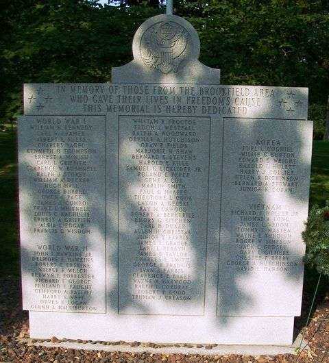 BROOKFIELD WAR MEMORIAL