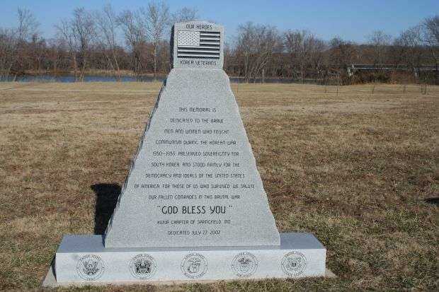 KWVA SPRINGFIELD CHAPTER KOREAN WAR MEMORIAL