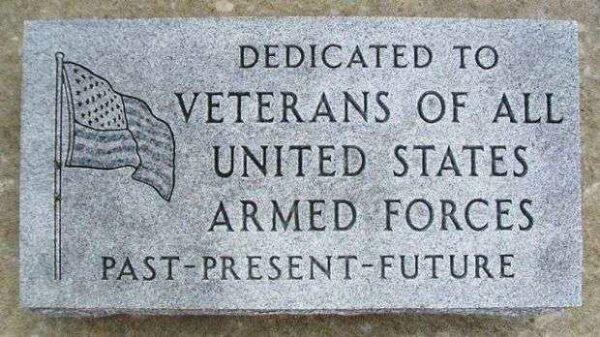 DAVIESS COUNTY VETERANS WALK OF HONOR AND CIVIL WAR CANNON MEMORIAL STONE