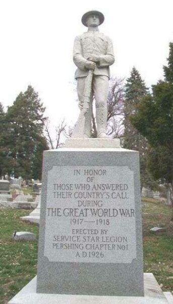 SERVICE STAR LEGION WORLD WAR MEMORIAL