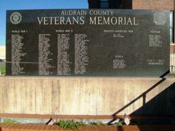 AUDRAIN COUNTY VETERANS MEMORIAL