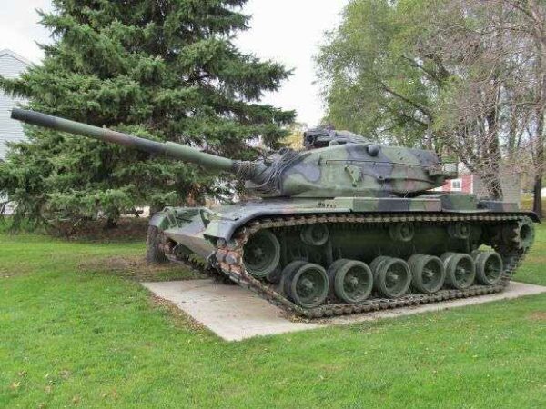 VETERANS PARK MEMORIAL TANK