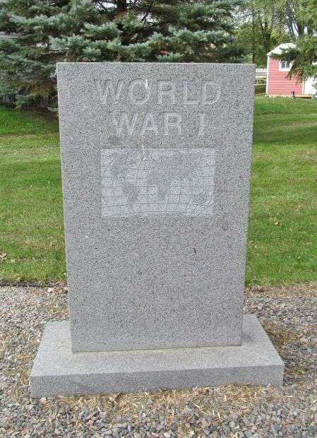 VETERANS PARK WORLD WAR I MEMORIAL