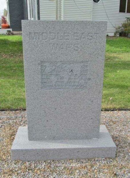 VETERANS PARK MIDDLE EAST WARS MEMORIAL