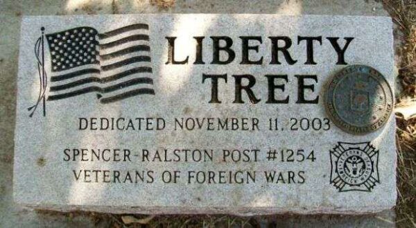 KOREAN WAR LIBERTY TREE MEMORIAL PLAQUE II
