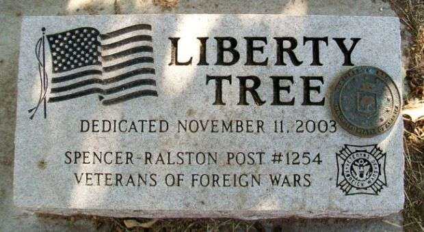 KOREAN WAR LIBERTY TREE MEMORIAL PLAQUE II
