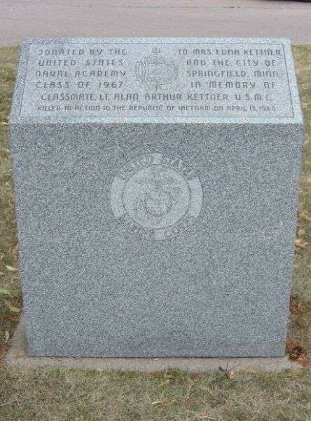 LT. ALAN ARTHUR KETTNER WAR MEMORIAL
