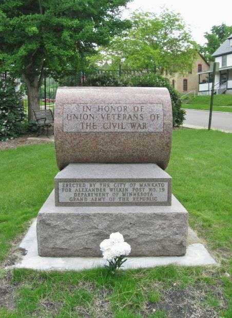 CITY OF MANKATO CIVIL WAR MEMORIAL