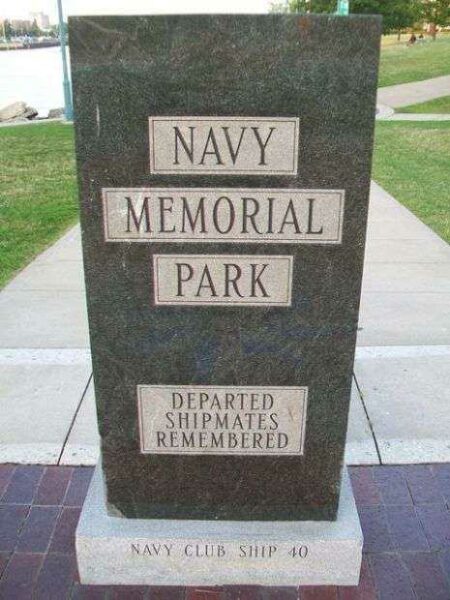 NAVY MEMORIAL PARK MEMORIAL FRONT