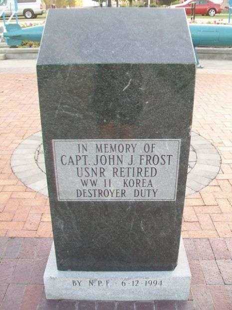 NAVY MEMORIAL PARK MEMORIAL BACK