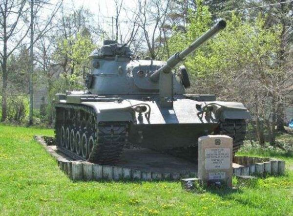 V.F.W. POST 10452 VETERANS MEMORIAL TANK