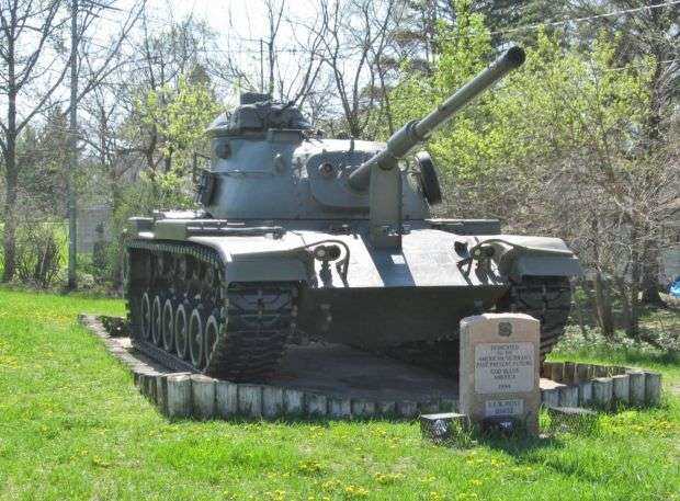 V.F.W. POST 10452 VETERANS MEMORIAL TANK