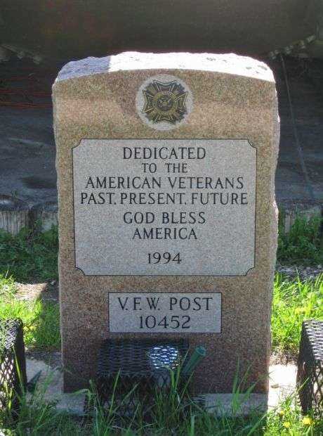 V.F.W. POST 10452 VETERANS MEMORIAL