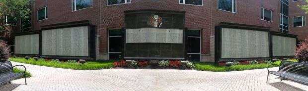 RICHMOND MEMORIAL HOSPITAL FOUNDATION WWII MEMORIAL GARDENS & WALL