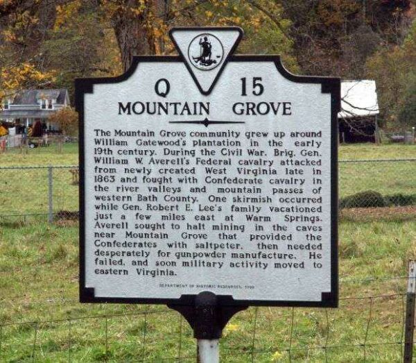 MOUNTAIN GROVE MEMORIAL MARKER