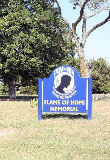 FLAME OF HOPE WAR MEMORIAL MARKER