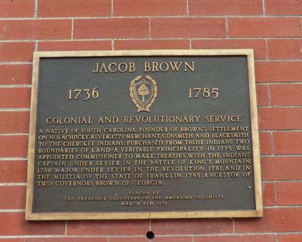 JACOB BROWN REVOLUTIONARY WAR SOLDIER MEMORIAL