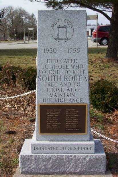WAYNE COUNTY KOREAN WAR MEMORIAL