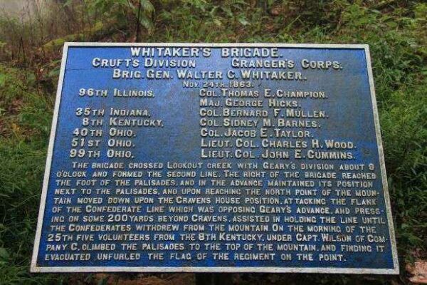WHITAKER’S BRIGADE MEMORIAL PLAQUE II