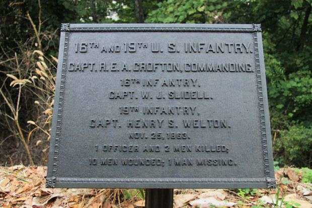 16TH AND 19TH U.S. INFANTRY WAR MEMORIAL PLAQUE