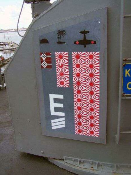 U.S.S. LAFFEY NAVAL SHIP MEMORIAL SCORECARD