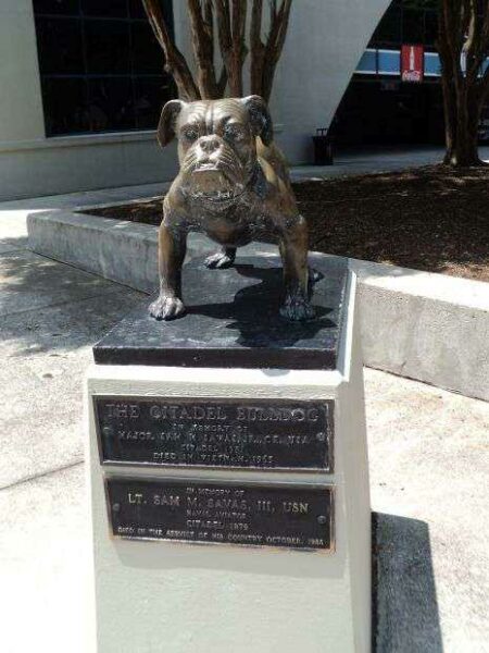 THE CITADEL BULLDOG MEMORIAL