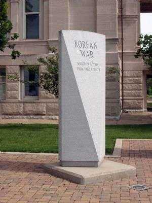 VIGO COUNTY KOREAN WAR MEMORIAL
