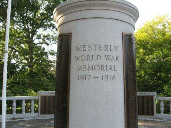 WESTERLY WAR VETERANS WORLD WAR MEMORIAL