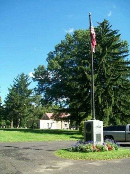 LAWNVIEW CEMETERY VETERANS MEMORIAL FLAGPOLE